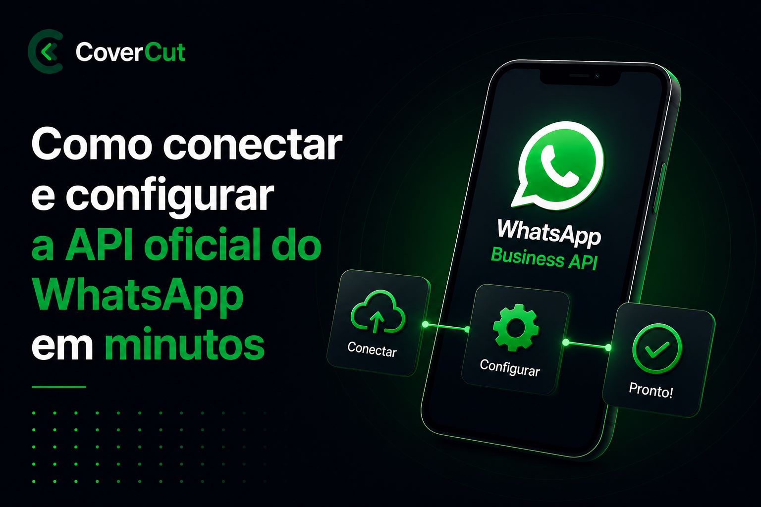 Como conectar e configurar a API oficial do WhatsApp em minutos