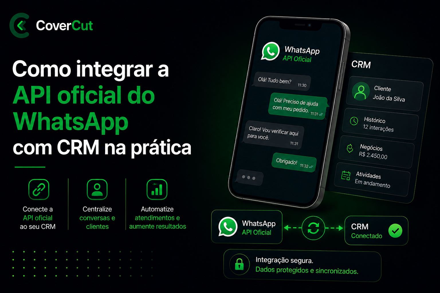 Como integrar a API oficial do WhatsApp com CRM na prática
