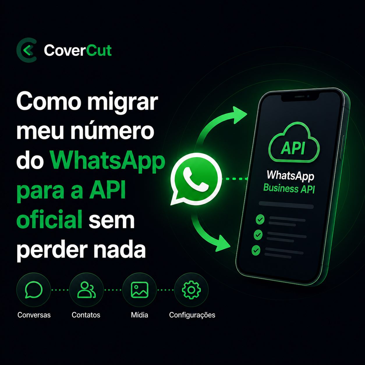 Como migrar meu número do WhatsApp para a API oficial sem perder nada
