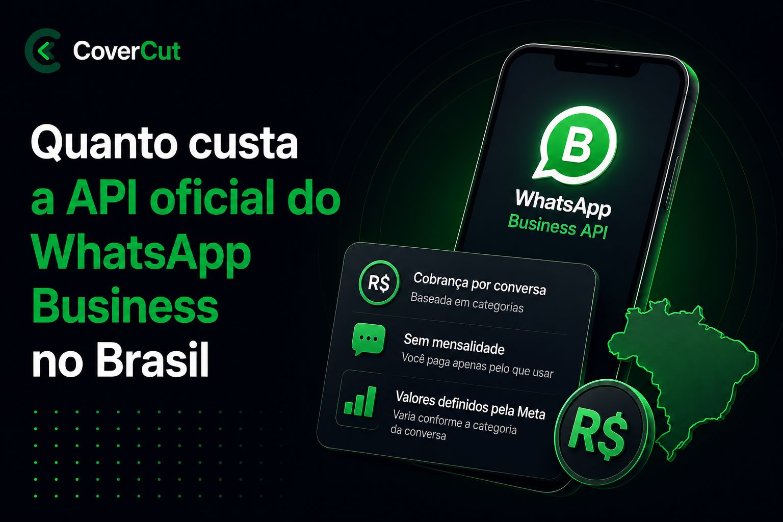 Quanto custa a API oficial do WhatsApp Business no Brasil